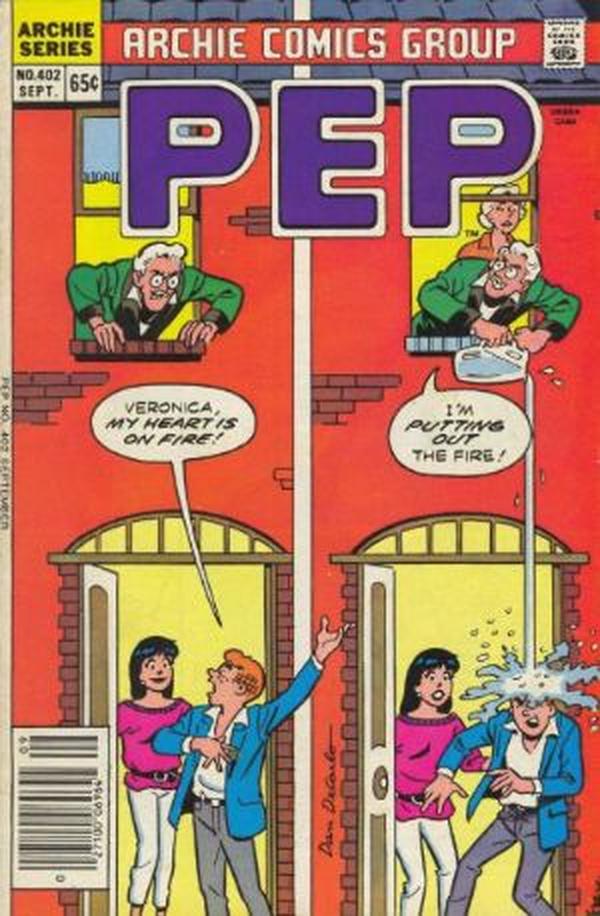Pep (1960) #402 cover