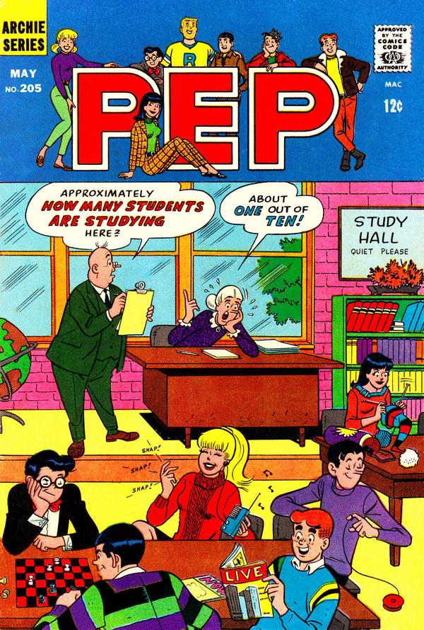 Pep (1960) #205 cover