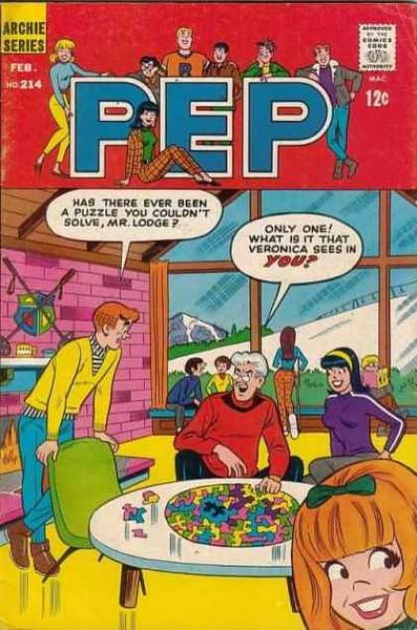 Pep (1960) #214 cover