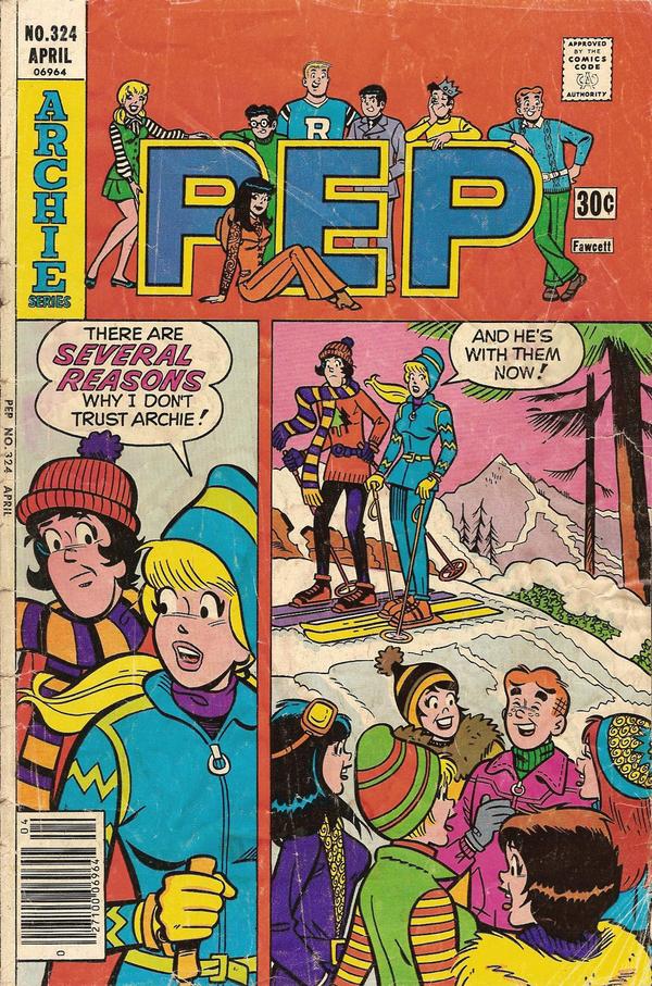 Pep (1960) #324 cover