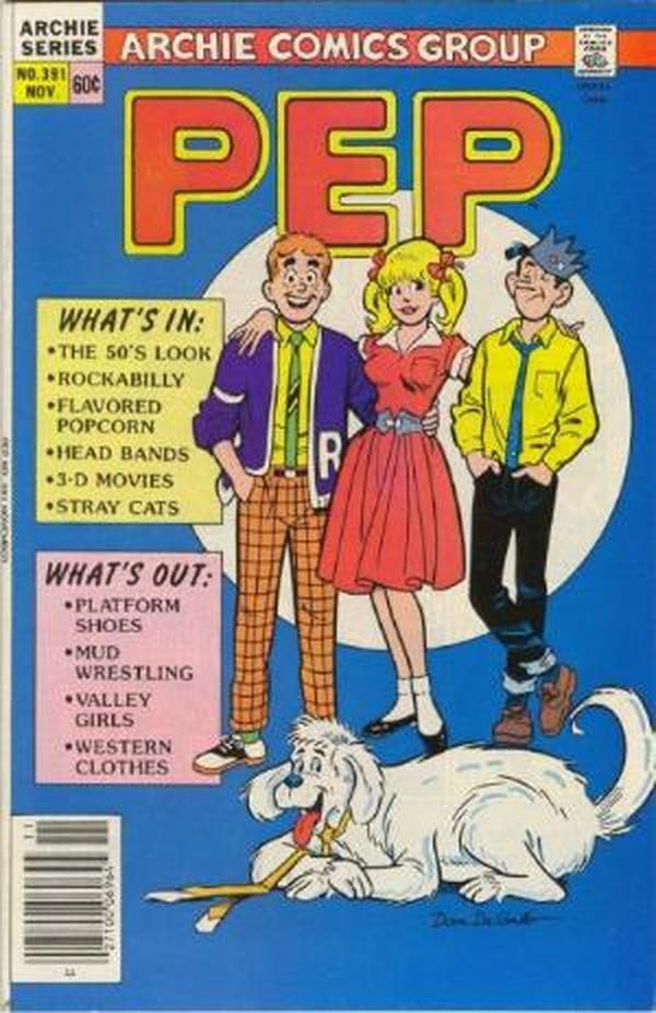 Pep (1960) #391 cover