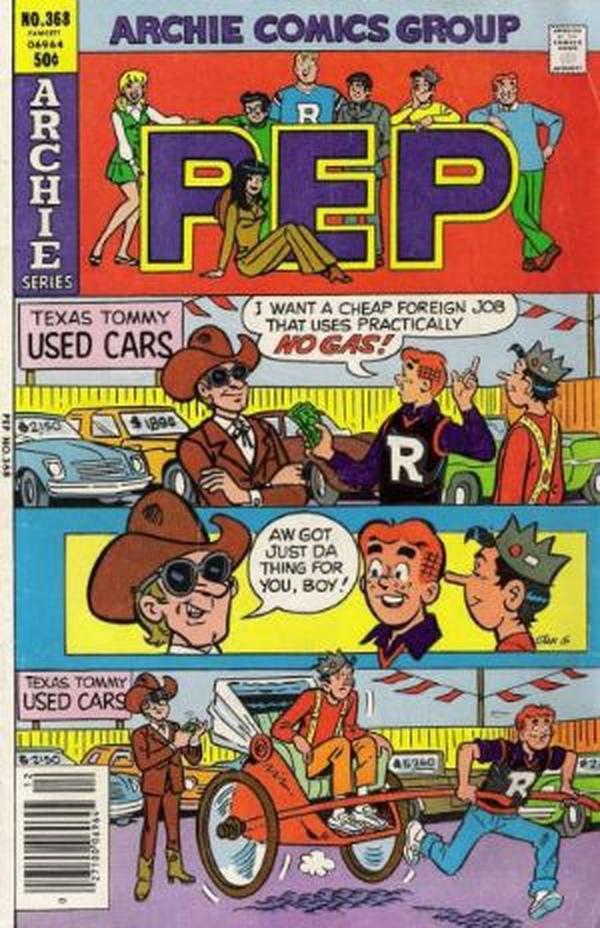 Pep (1960) #368 cover