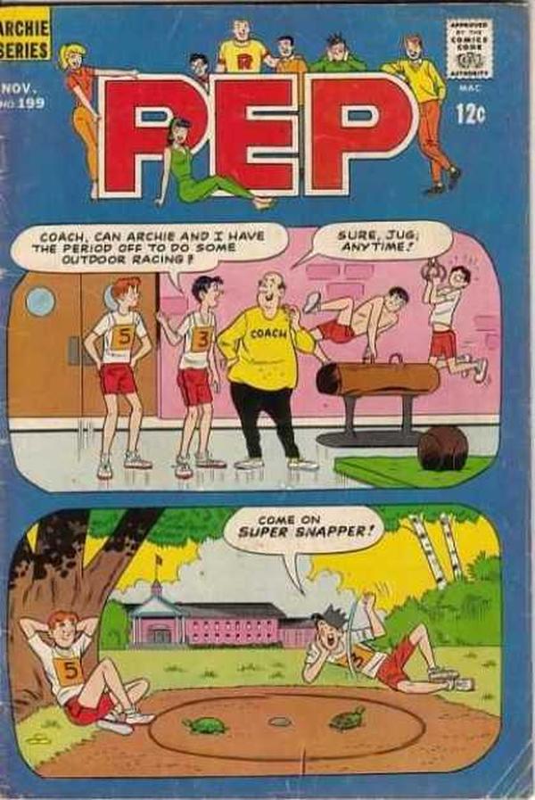 Pep (1960) #199 cover