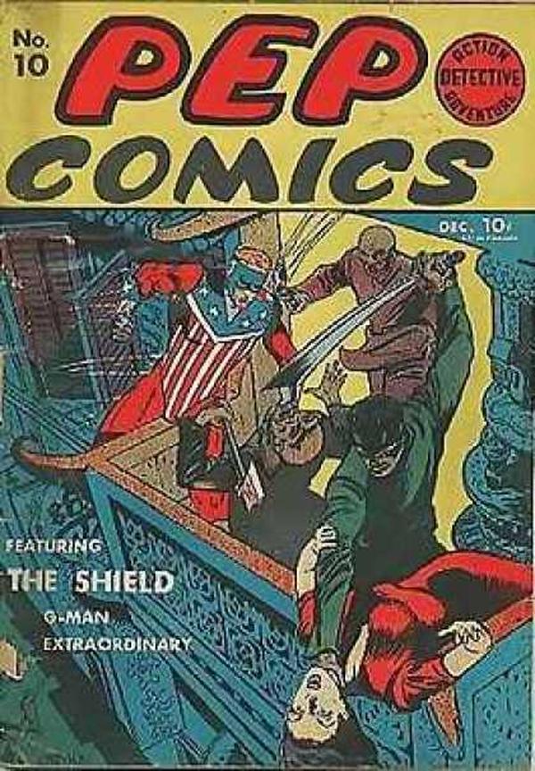 Cover of Pep Comics #10