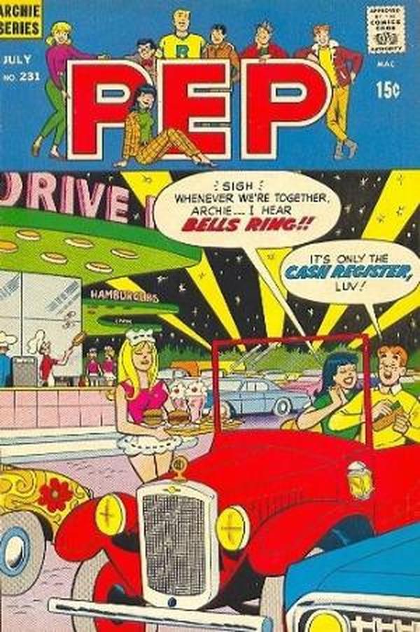 Pep (1960) #231 cover
