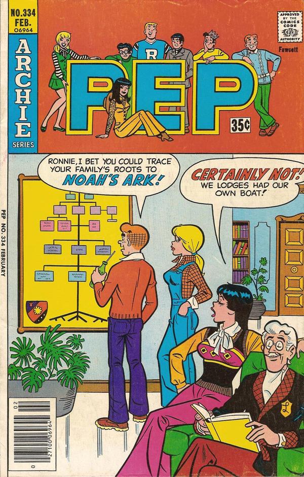 Pep (1960) #334 cover