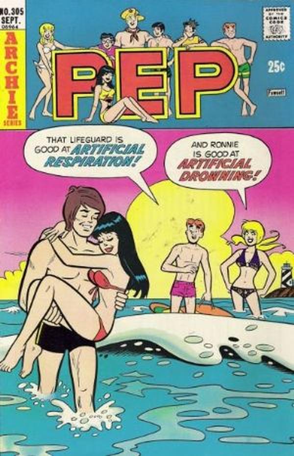 Pep (1960) #305 cover