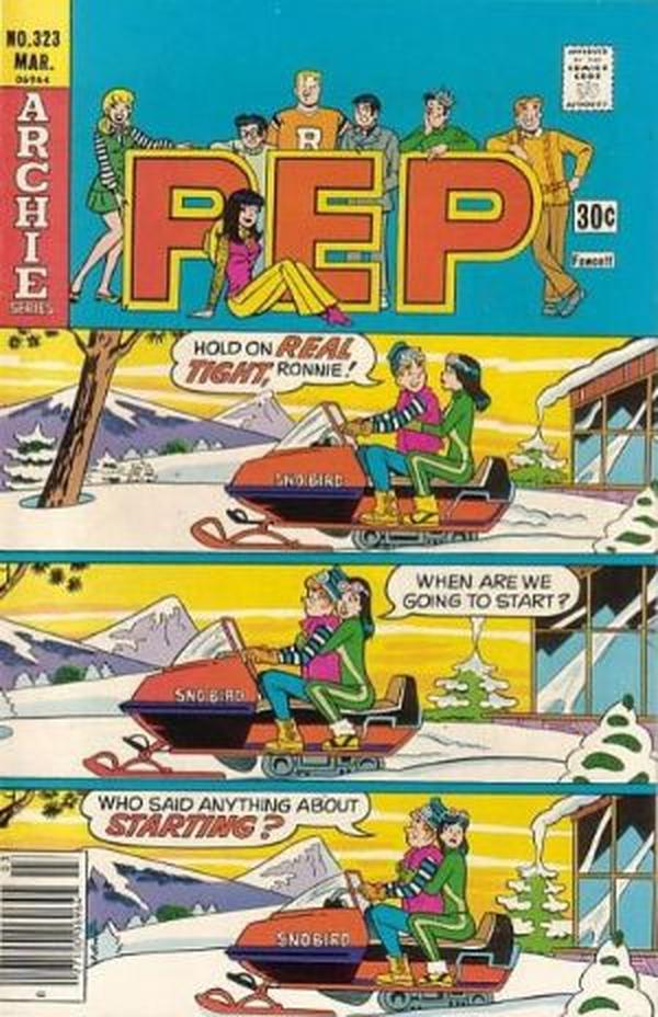 Pep (1960) #323 cover