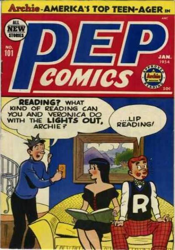 Cover of Pep Comics #101