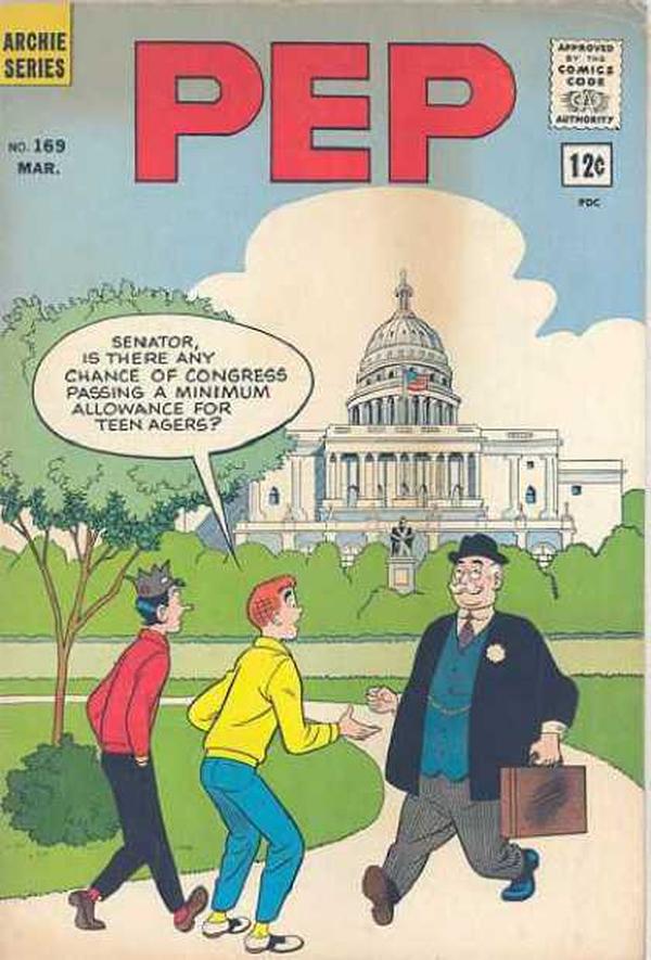 Pep (1960) #169 cover
