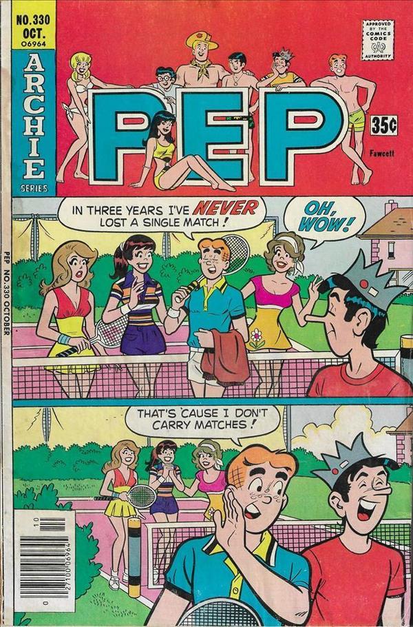 Pep (1960) #330 cover