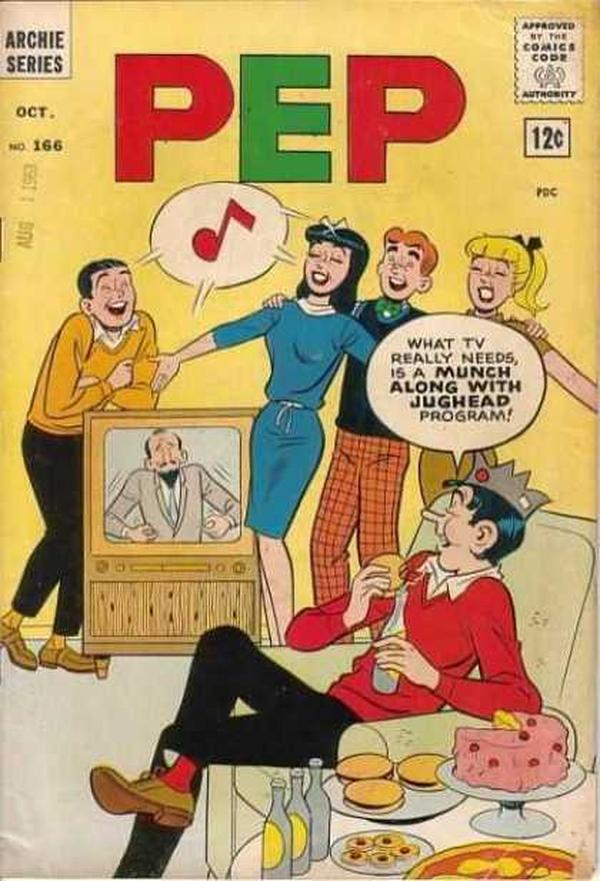 Pep (1960) #166 cover