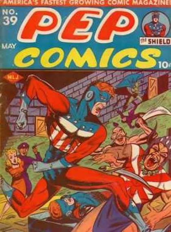 Pep Comics #39 cover