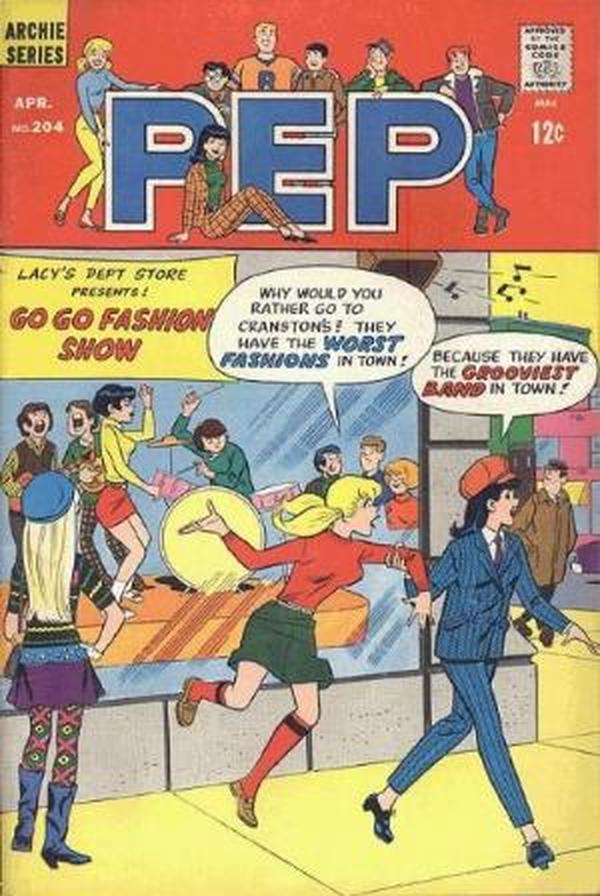 Pep (1960) #204 cover