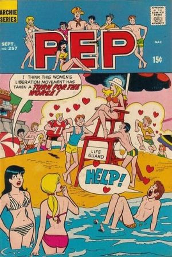 Pep (1960) #257 cover