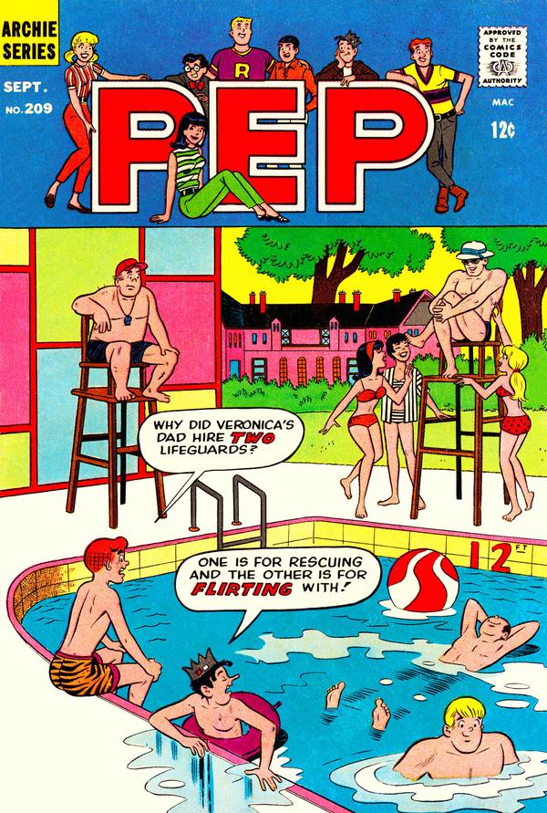 Pep (1960) #209 cover
