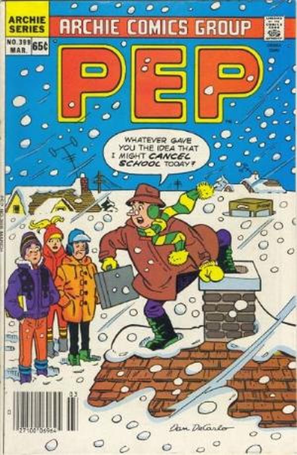 Pep (1960) #399 cover