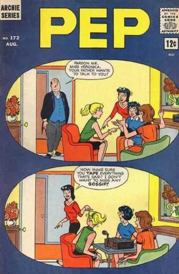 Pep (1960) #172 cover