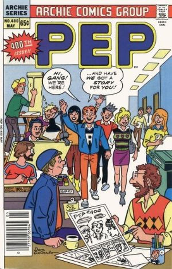 Pep (1960) #400 cover