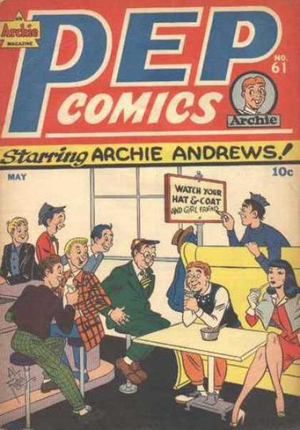 Cover of Pep Comics #61