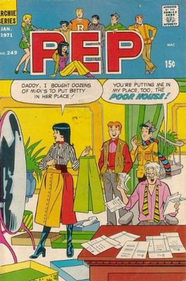 Pep (1960) #249 cover