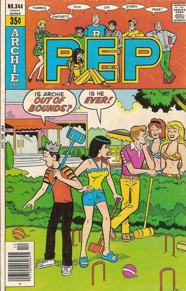 Pep (1960) #344 cover