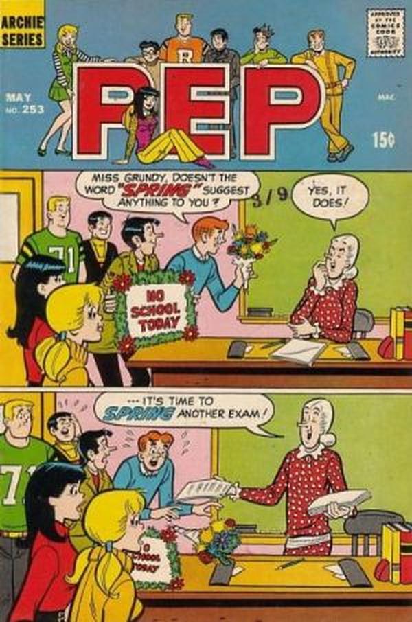 Pep (1960) #253 cover