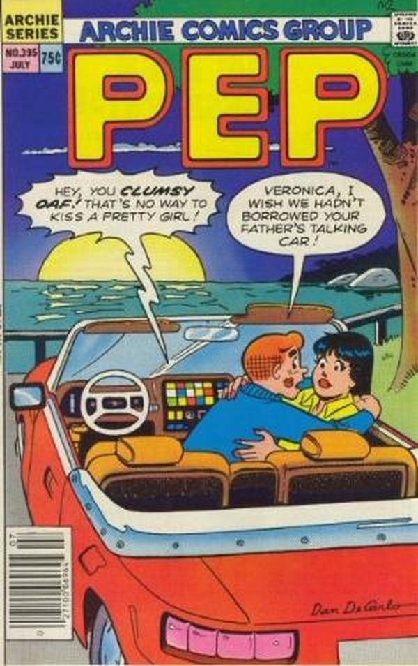 Pep (1960) #395 cover