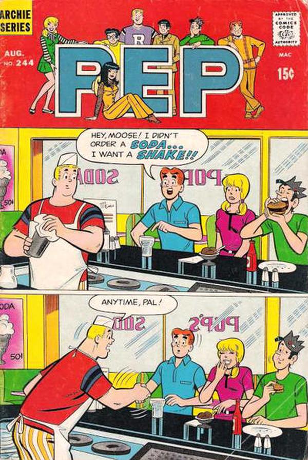 Pep (1960) #244 cover