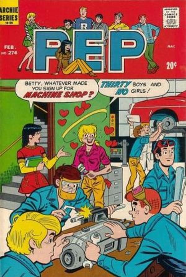 Pep (1960) #274 cover
