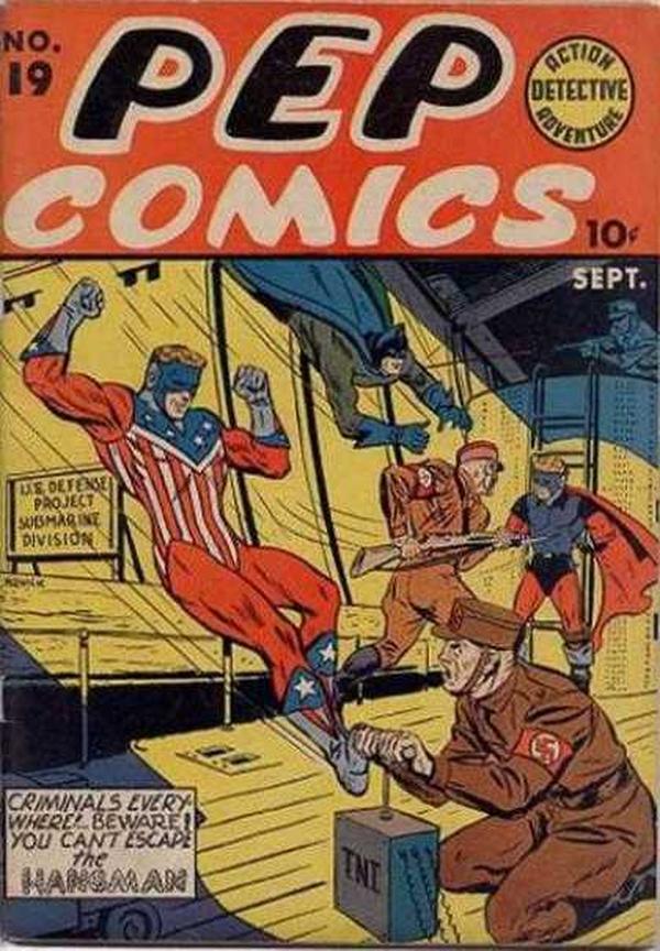 Cover of Pep Comics #19