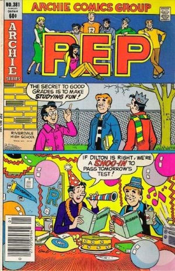 Pep (1960) #381 cover