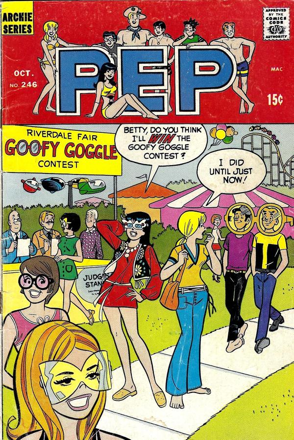 Pep (1960) #246 cover