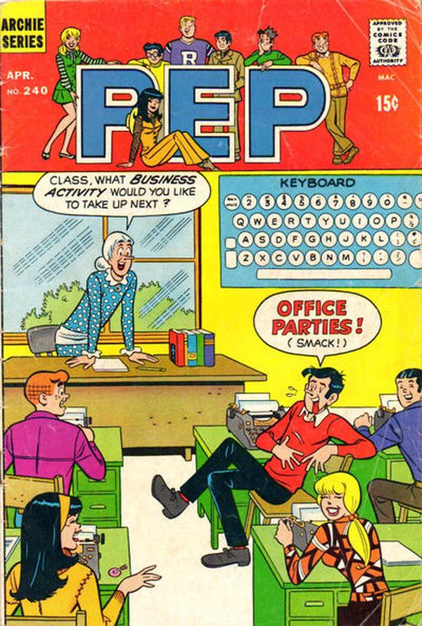 Pep (1960) #240 cover