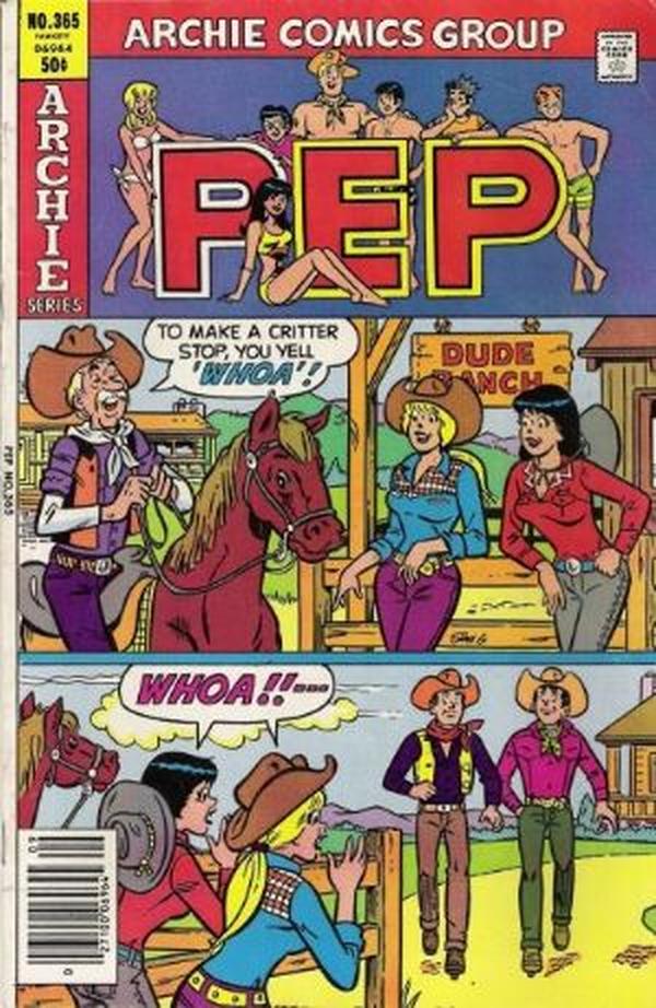 Pep (1960) #365 cover