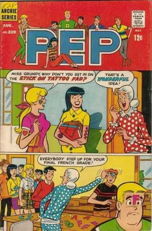 Pep (1960) #220 cover