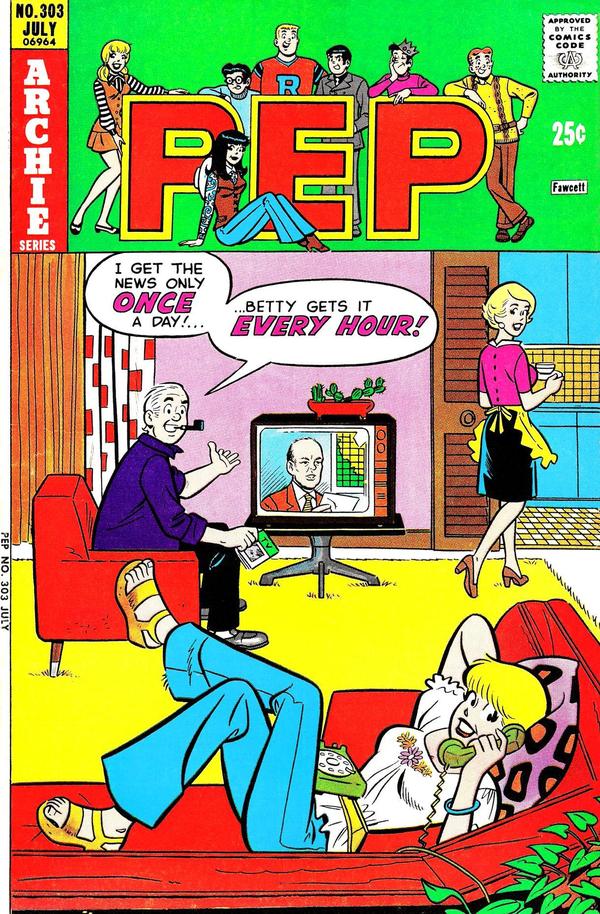 Pep (1960) #303 cover
