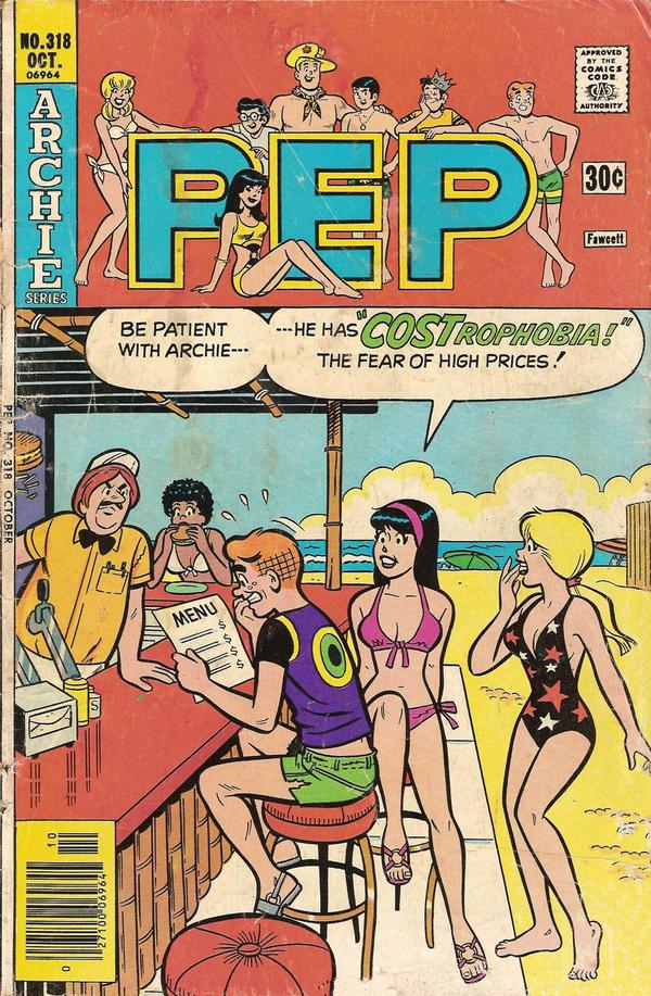 Pep (1960) #318 cover