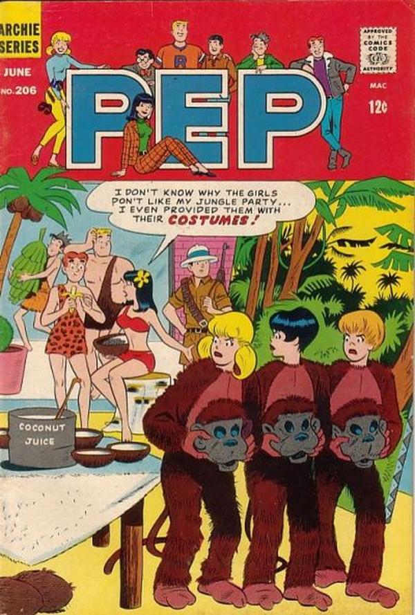 Pep (1960) #206 cover