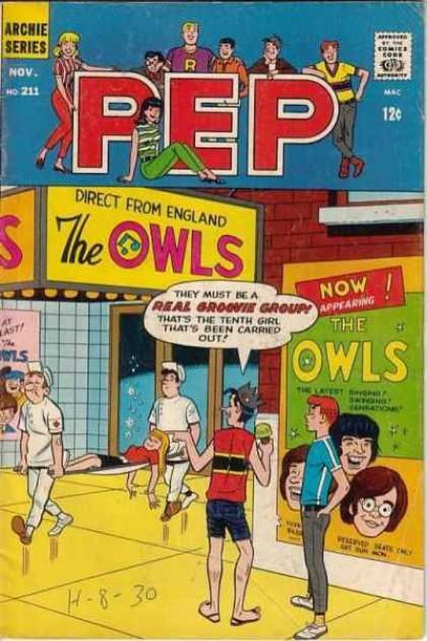 Pep (1960) #211 cover
