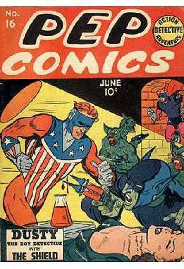 Cover of Pep Comics #16