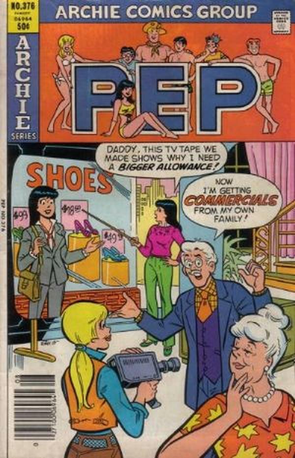 Pep (1960) #376 cover