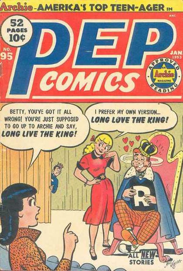 Cover of Pep Comics #95