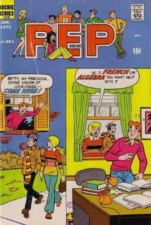 Pep (1960) #261 cover