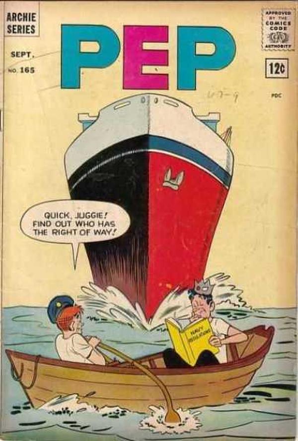 Pep (1960) #165 cover