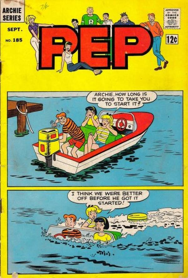 Pep (1960) #185 cover