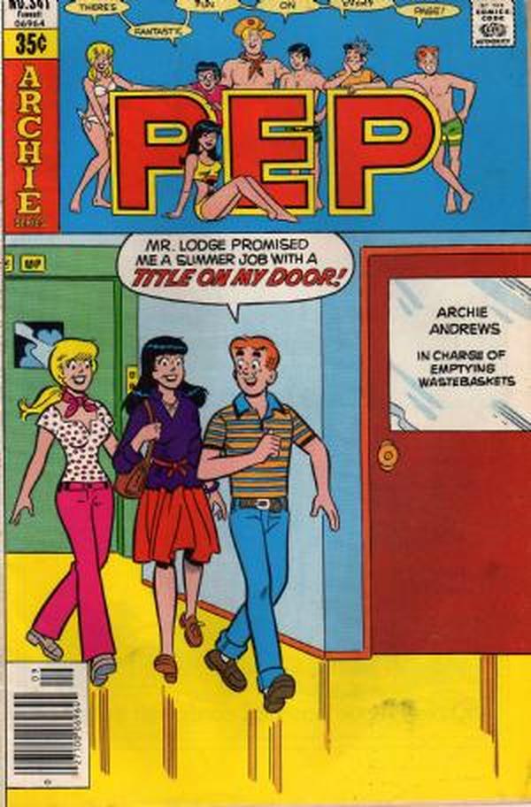 Pep (1960) #341 cover
