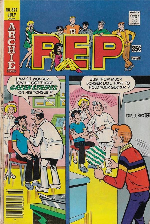 Pep (1960) #327 cover
