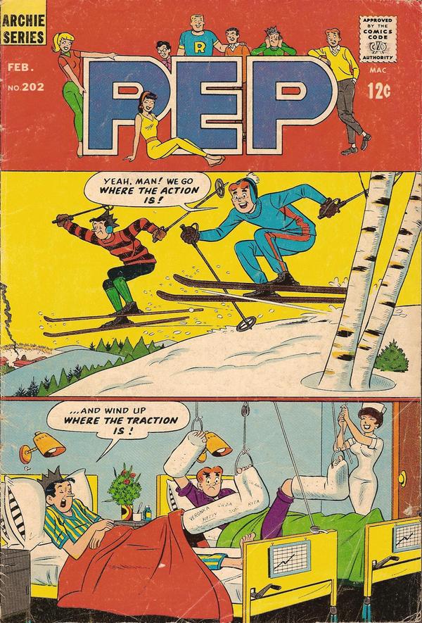 Pep (1960) #202 cover