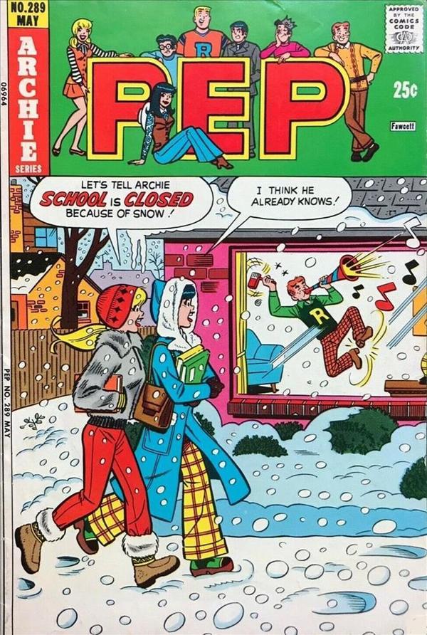 Pep (1960) #289 cover